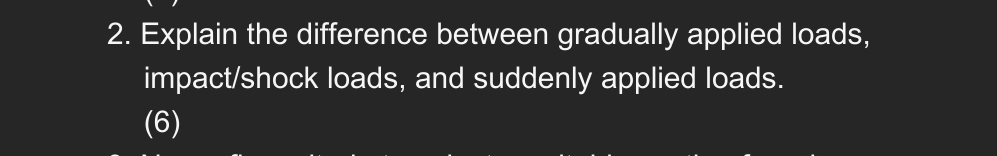 Explain the difference between gradually applied