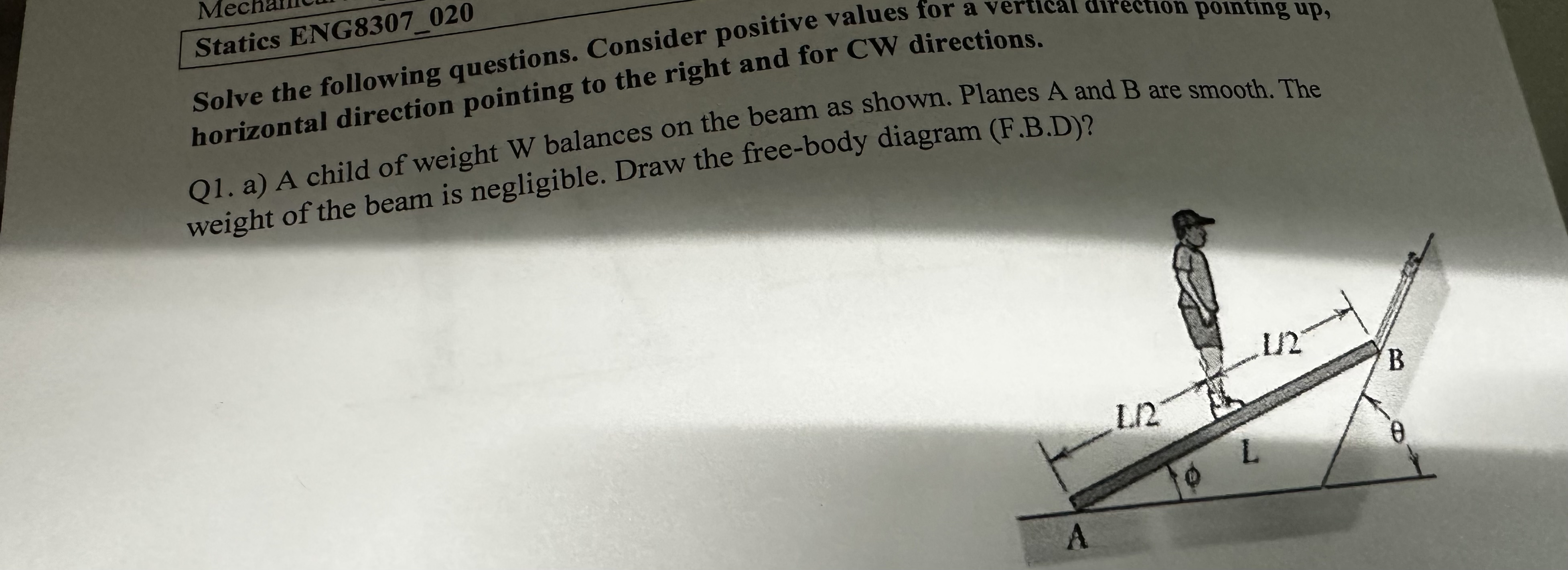 Statics ENG 8 3 0 7 _ 0 2 0 horizontal direction