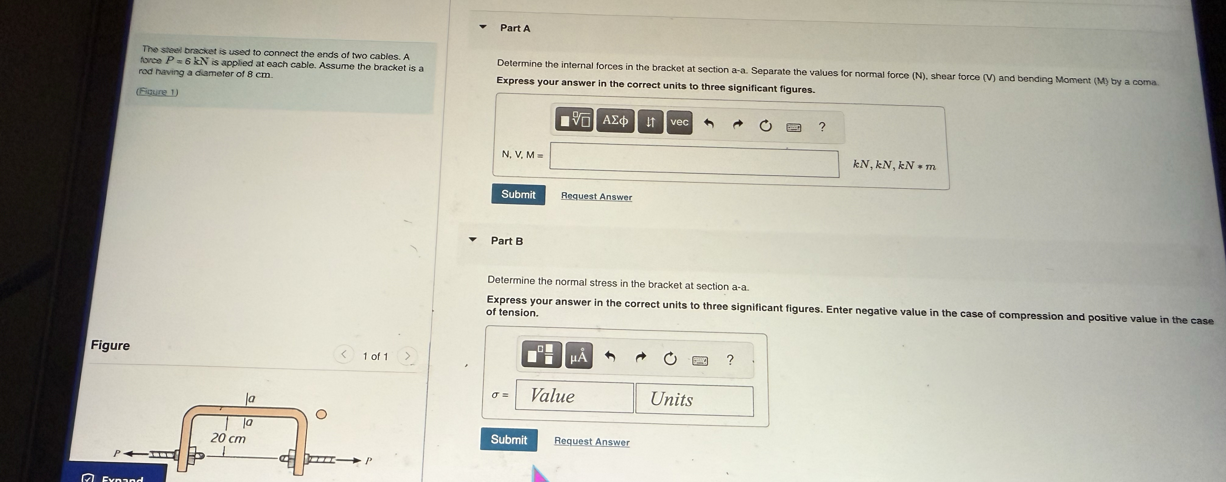 The staer bracket is used to connect the ends of