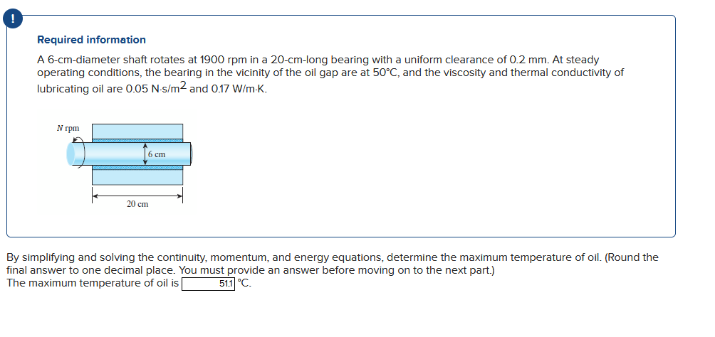 ! Required information A 6 - cm - diameter shaft