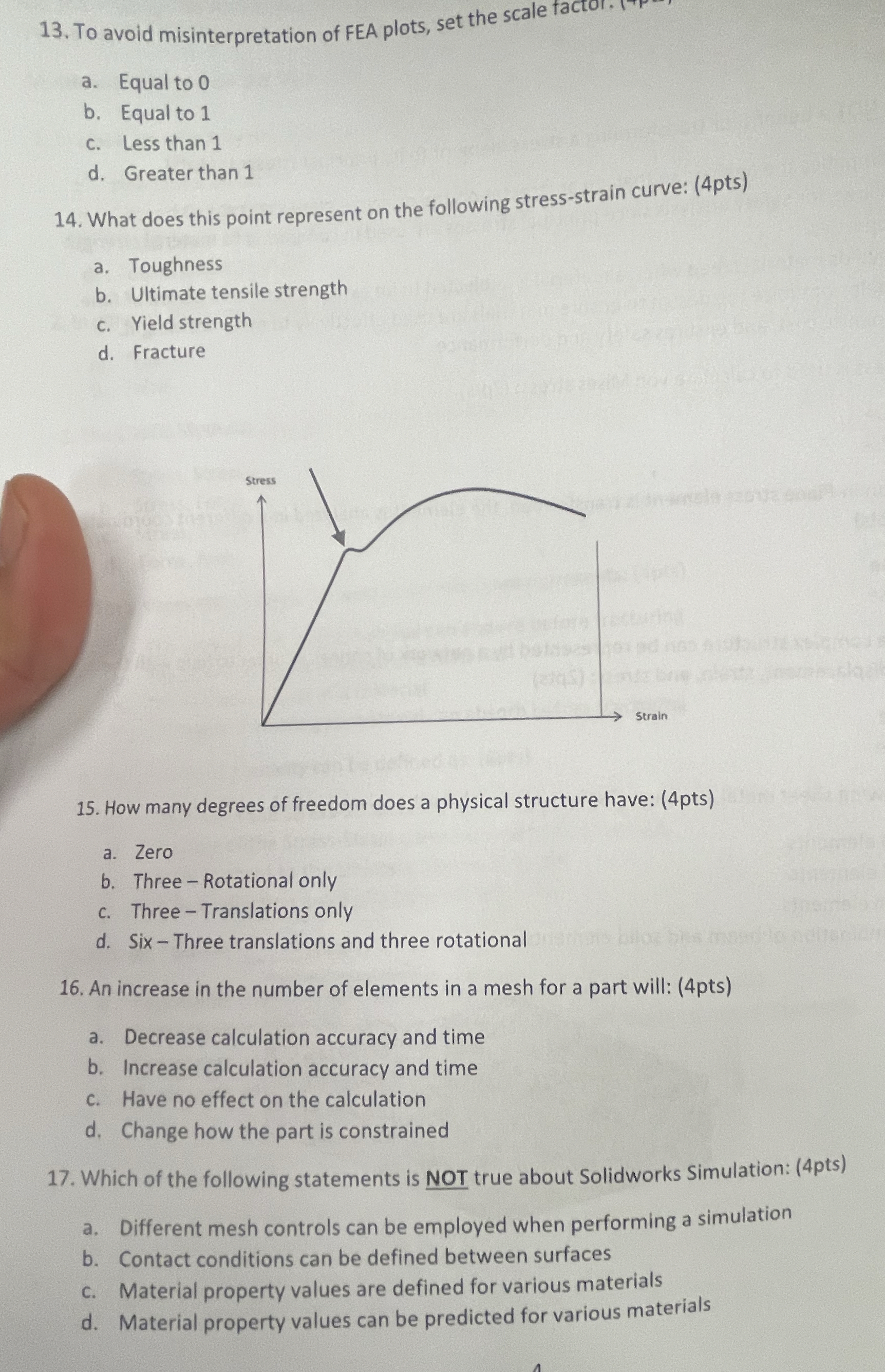 To avoid misinterpretation of FEA plots, set the