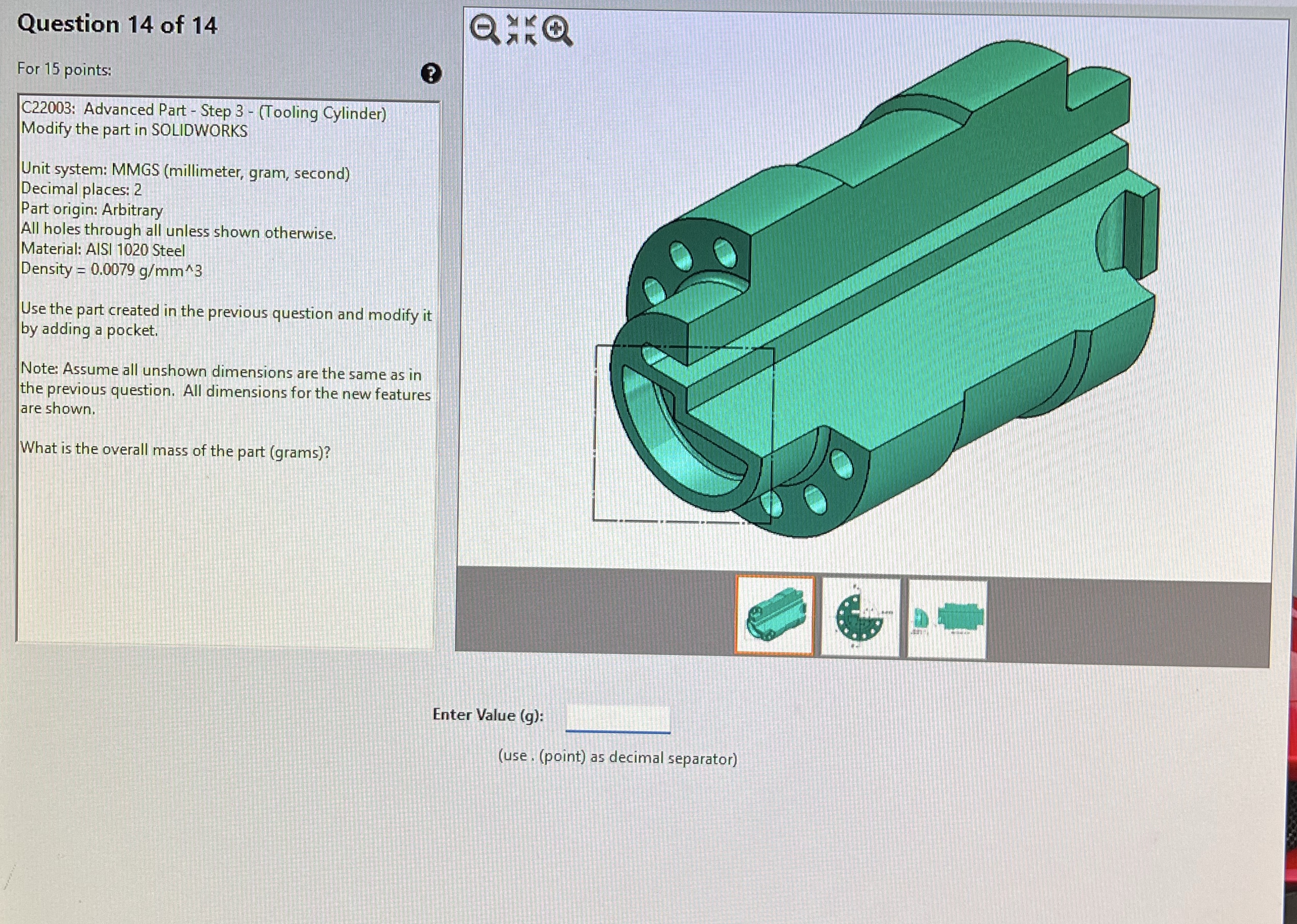 Question 1 2 of 1 4 For 1 5 points: C 2 2 0 0 1 :