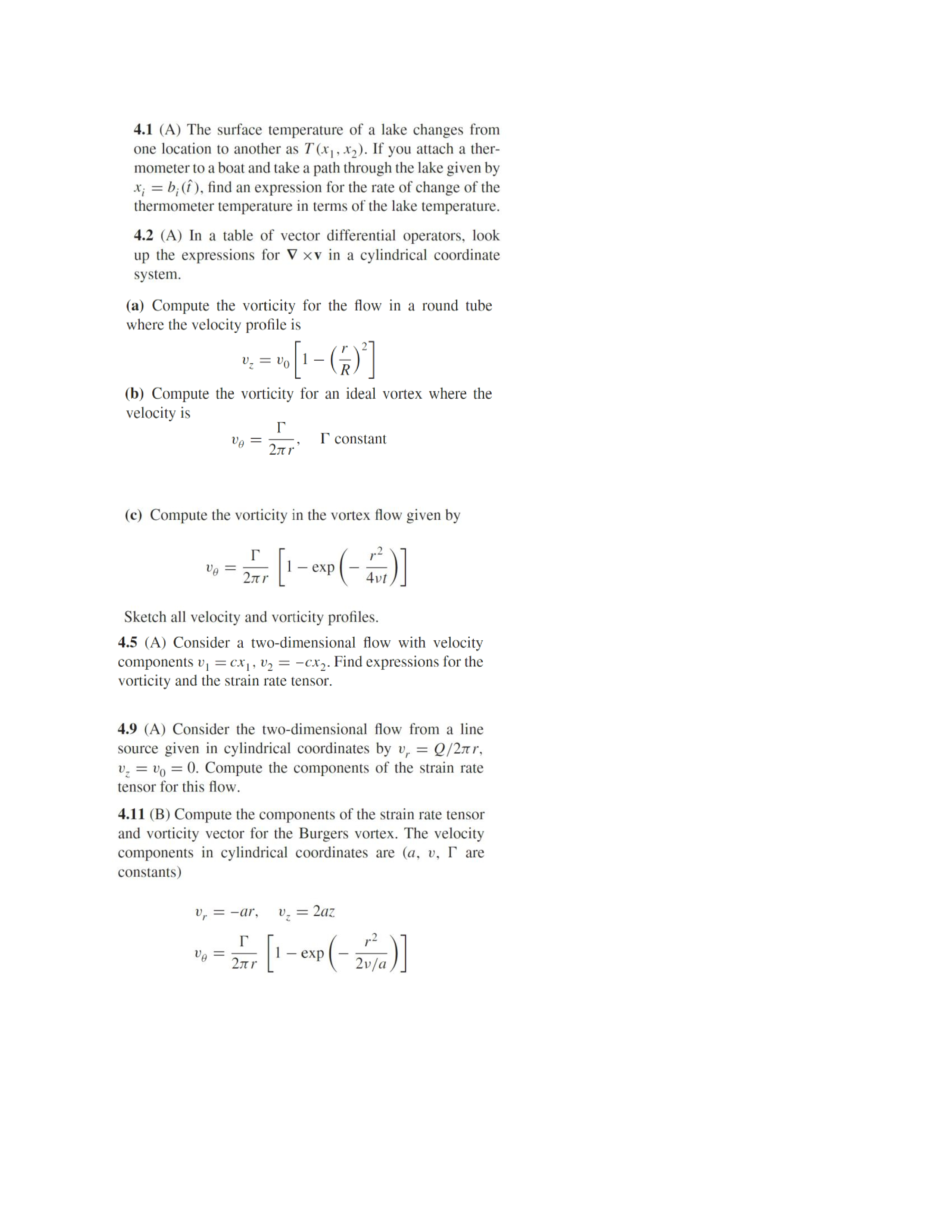 4 . 1 ( A ) The surface temperature of a lake