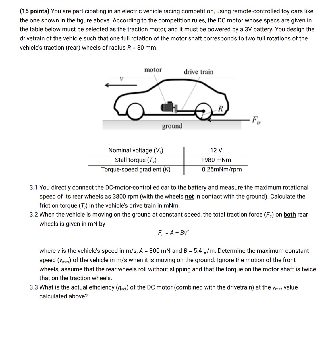 ( 1 5 points ) You are participating in an