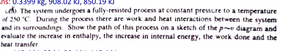 ( d ) The system undergoes a fully - resisted