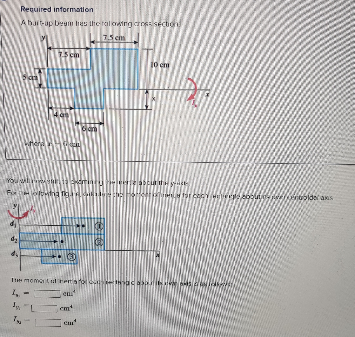 Required information A built - up beam has the