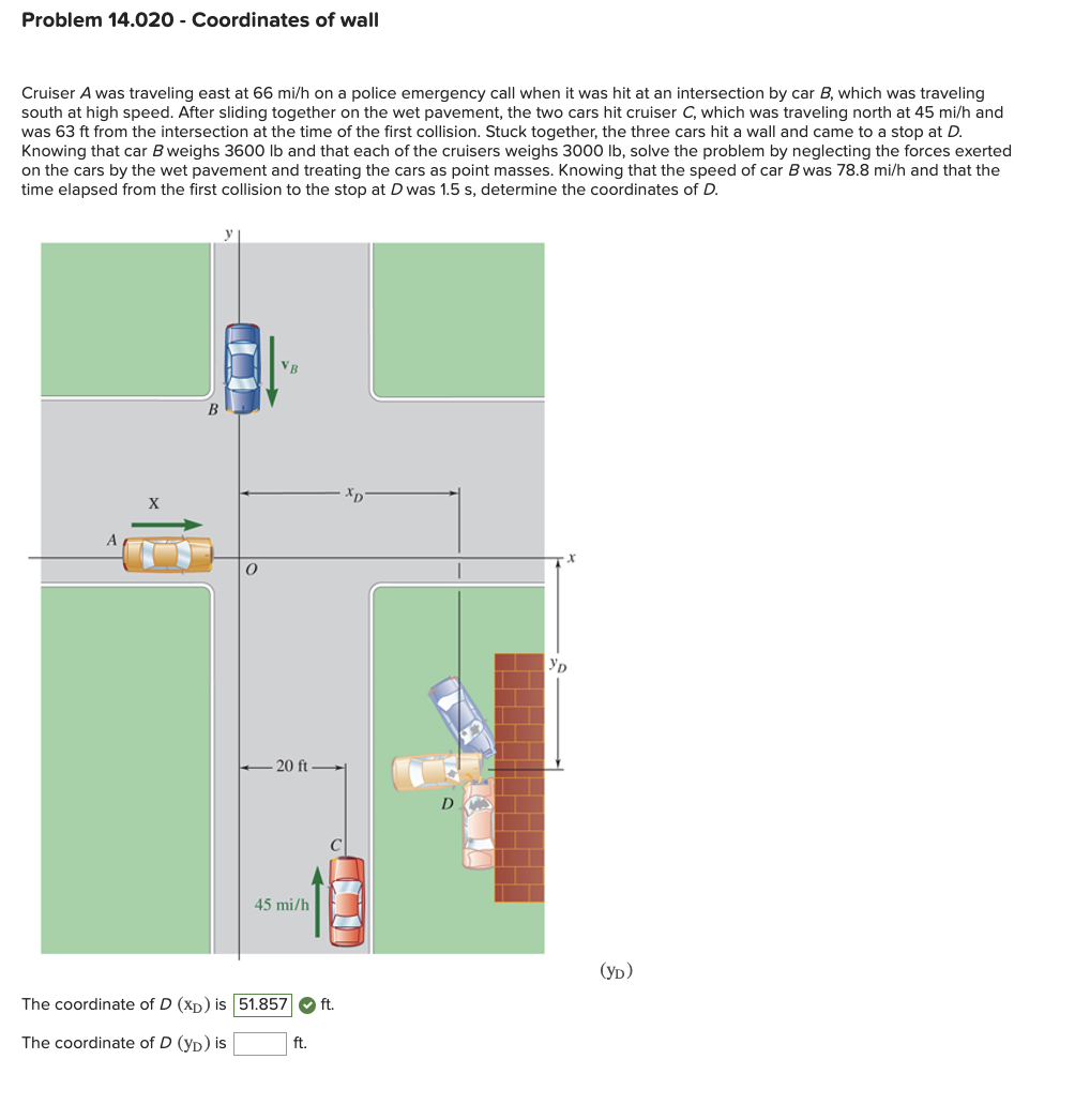 Problem 1 4 . 0 2 0 - Coordinates of wall Cruiser