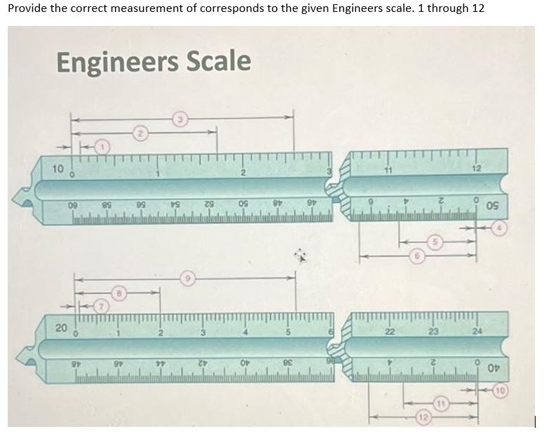 2 . measurement needed only for 1 through 3 ( no