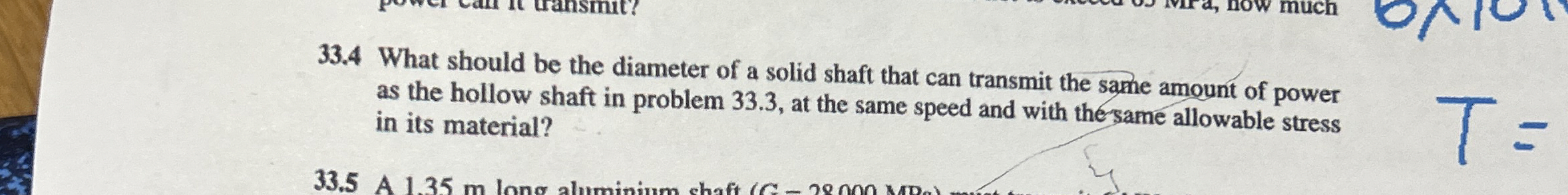 3 3 . 4 What should be the diameter of a solid