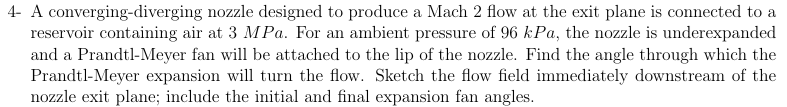 This problem is related with compressible flows.