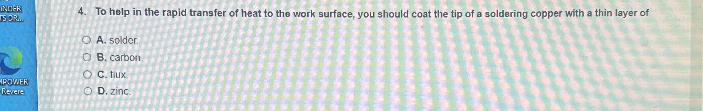 INDER ISDR... 4 . To help in the rapid transfer