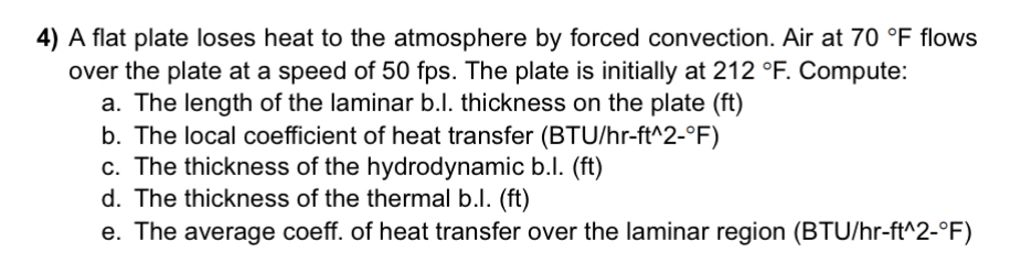 A flat plate loses heat to the atmosphere by