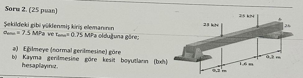 Soru 2 . ( 2 5 puan ) ekildeki gibi y klenmi kiri