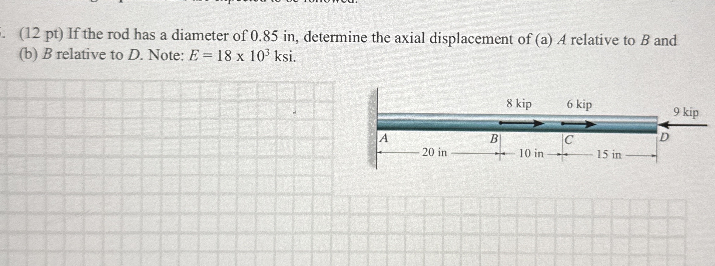 ASAP along wirh FBD please!! ( 1 2 pt ) If the