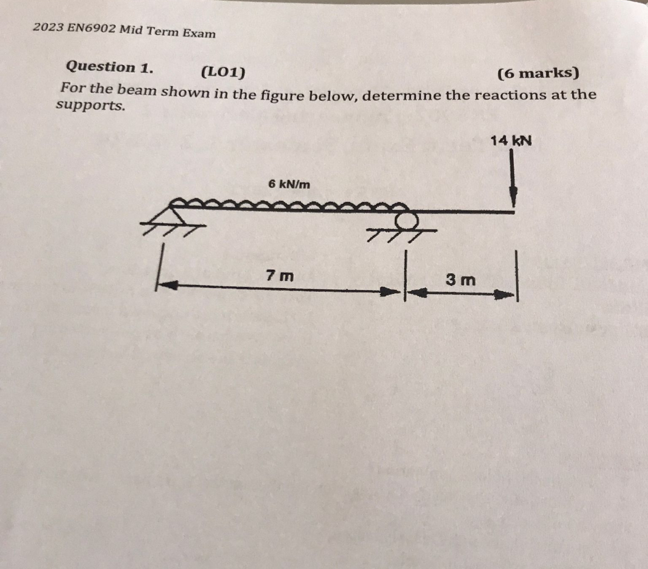 2 0 2 3 EN 6 9 0 2 Mid Term Exam Question 1 . (