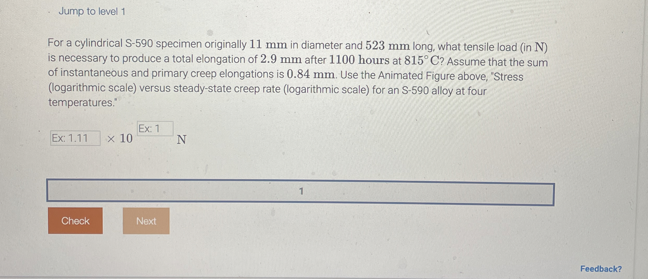 Animated figure of stress ( logarithmic scale )