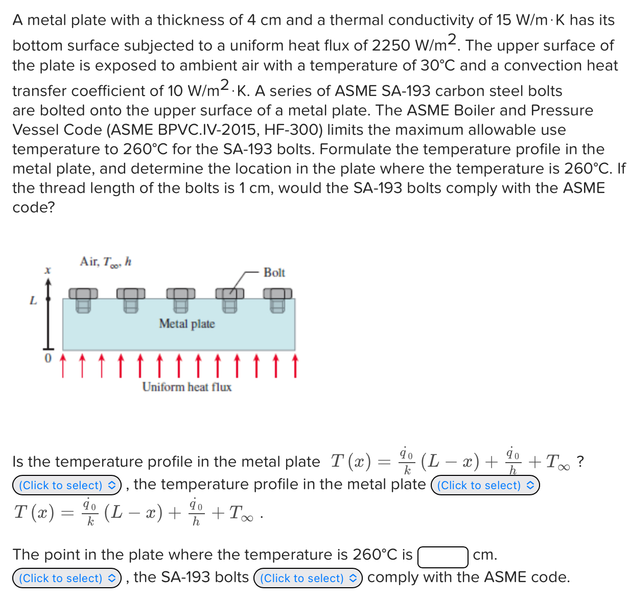 A metal plate with a thickness of 4 cm and a
