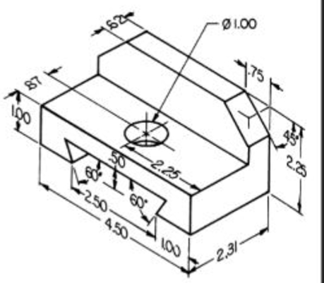 I would like to see orthographic projection of