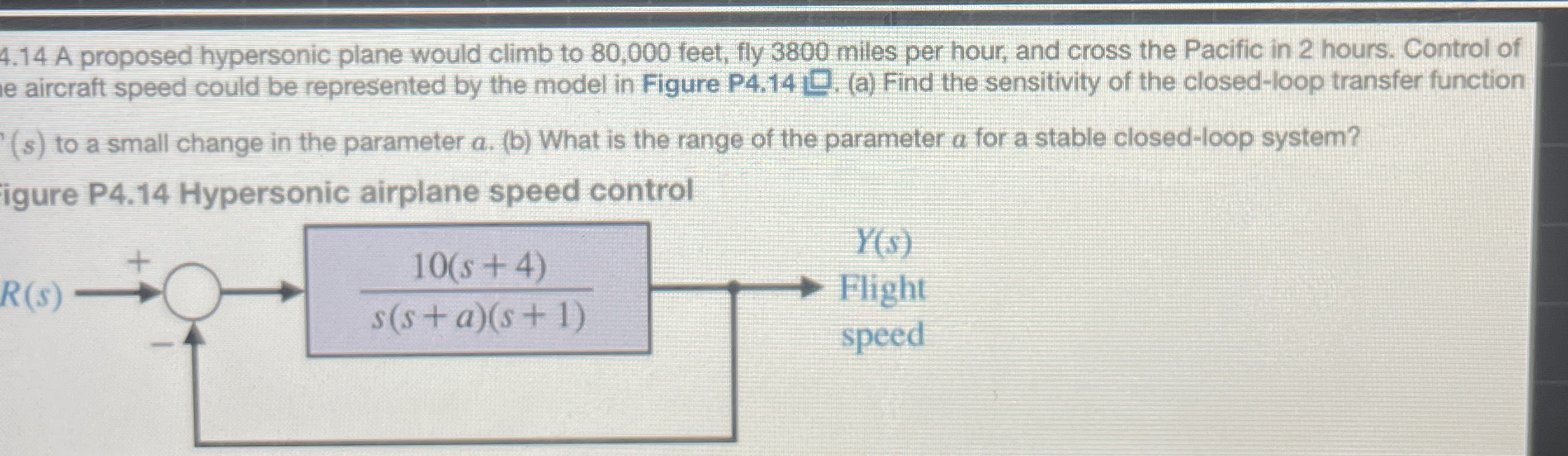 4 . 1 4 A proposed hypersonic plane would climb