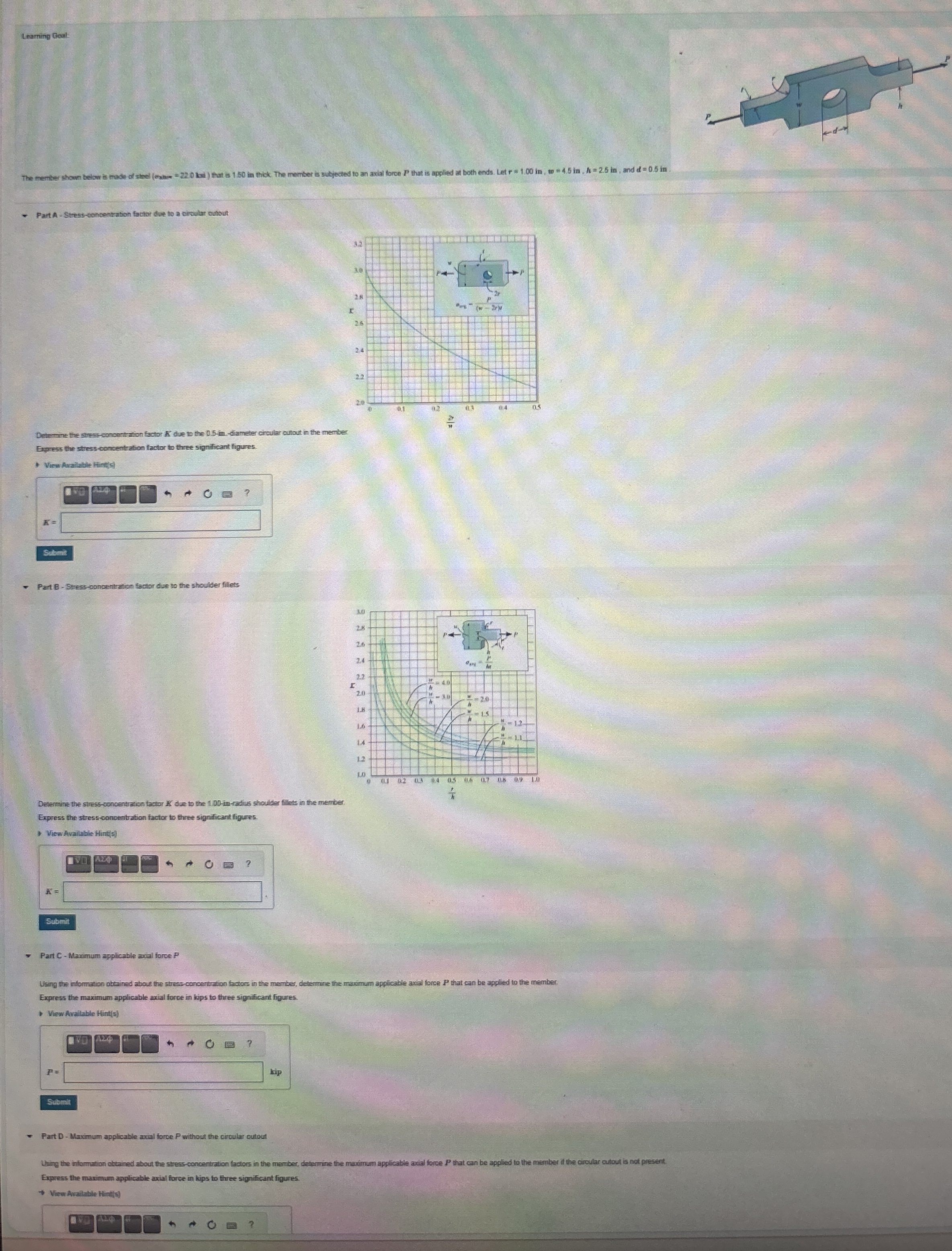 Learning Goat Part A - Stress - concentration