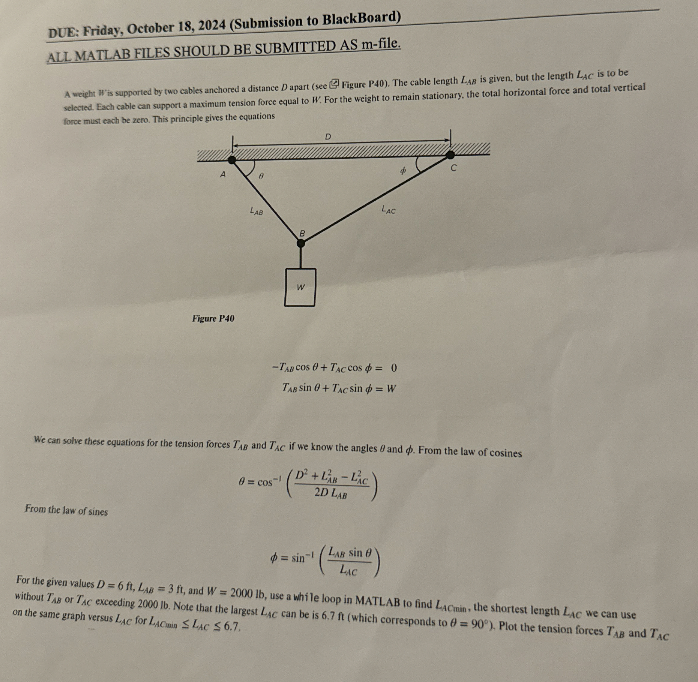 DUE: Friday, October 1 8 , 2 0 2 4 ( Submission