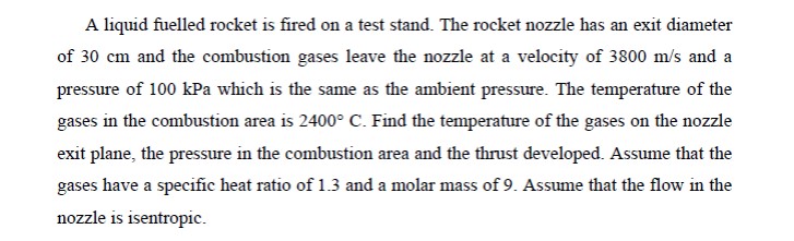 A liquid fuelled rocket is fired on a test stand.