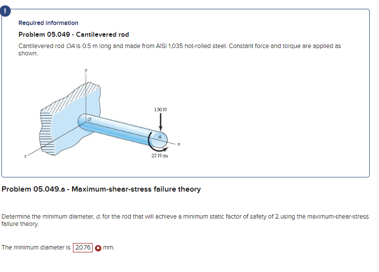 ! Required Information Problem 0 5 . 0 4 9 -