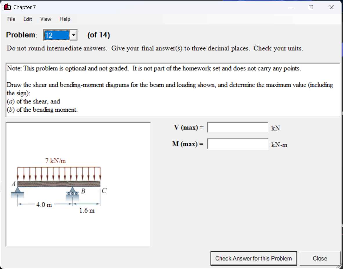 Problem: 1 2 ( of 1 4 ) Do not round intermediate