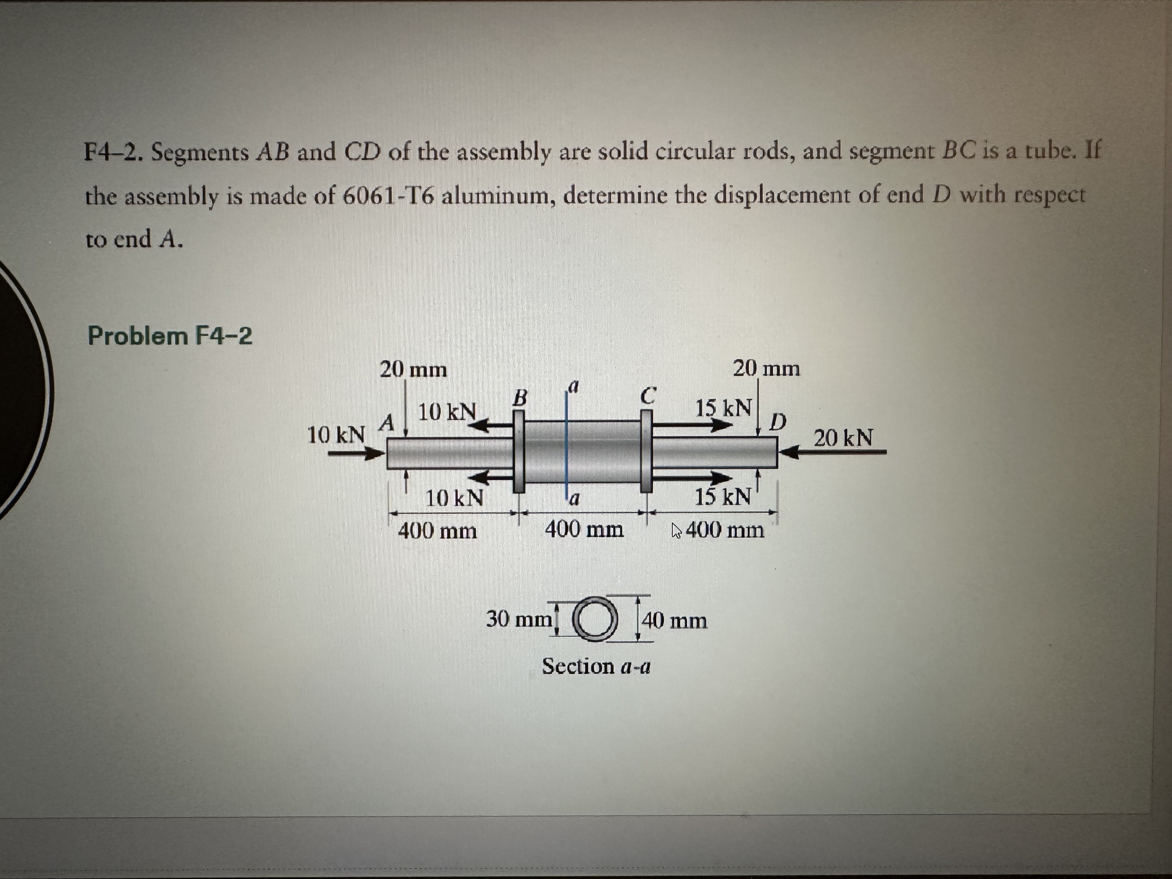 F 4 - 2 . Segments \ ( A B \ ) and \ ( C D \ ) of