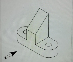 convert it to an orthographic projection