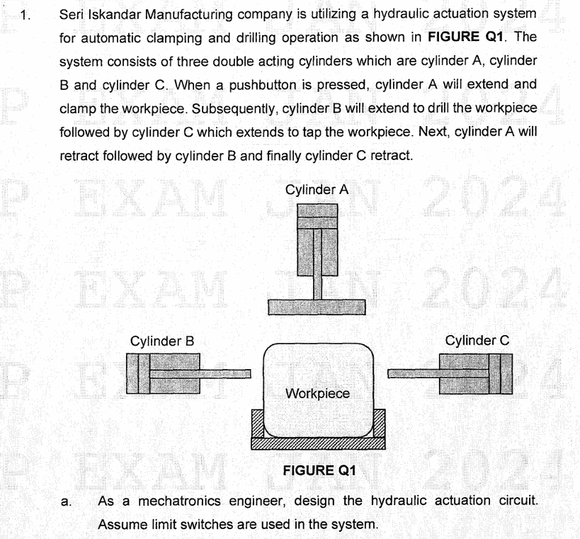 1 . Seri Iskandar Manufacturing company is