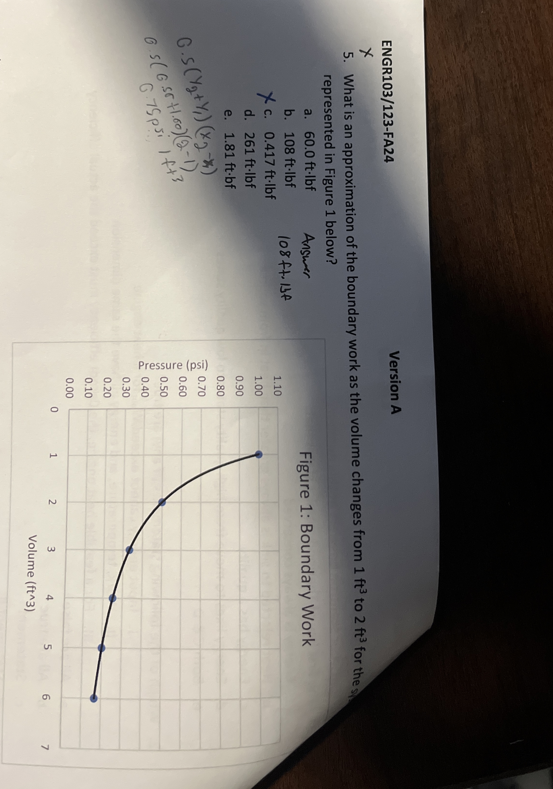 ENGR 1 0 3 / 1 2 3 - FA 2 4 Version A 5 . What is