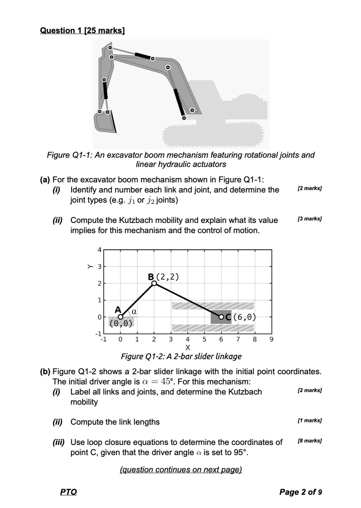 Question 1 1 2 5 marks 1 Figure Q 1 - 1 : An