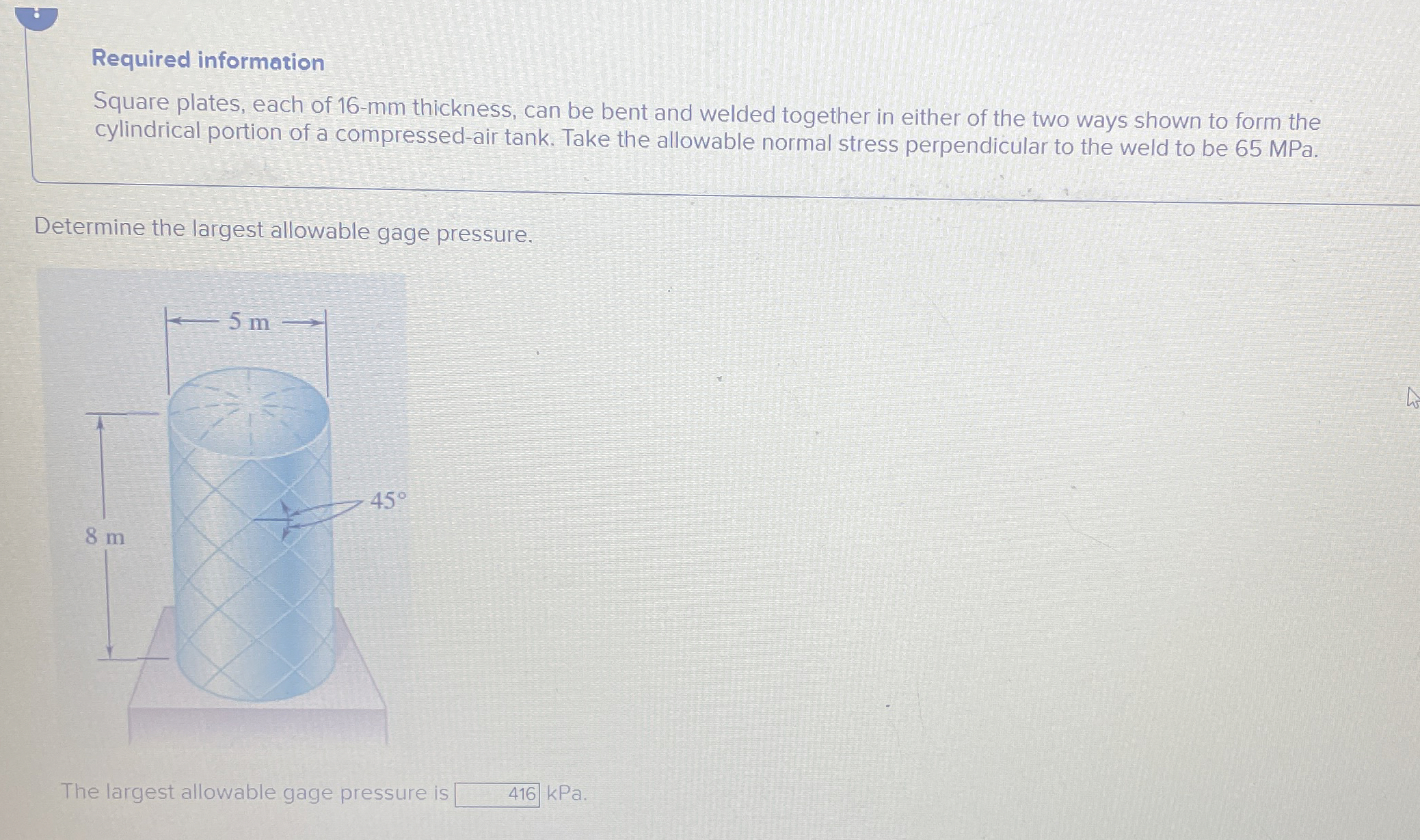Required information Square plates, each of 1 6 -