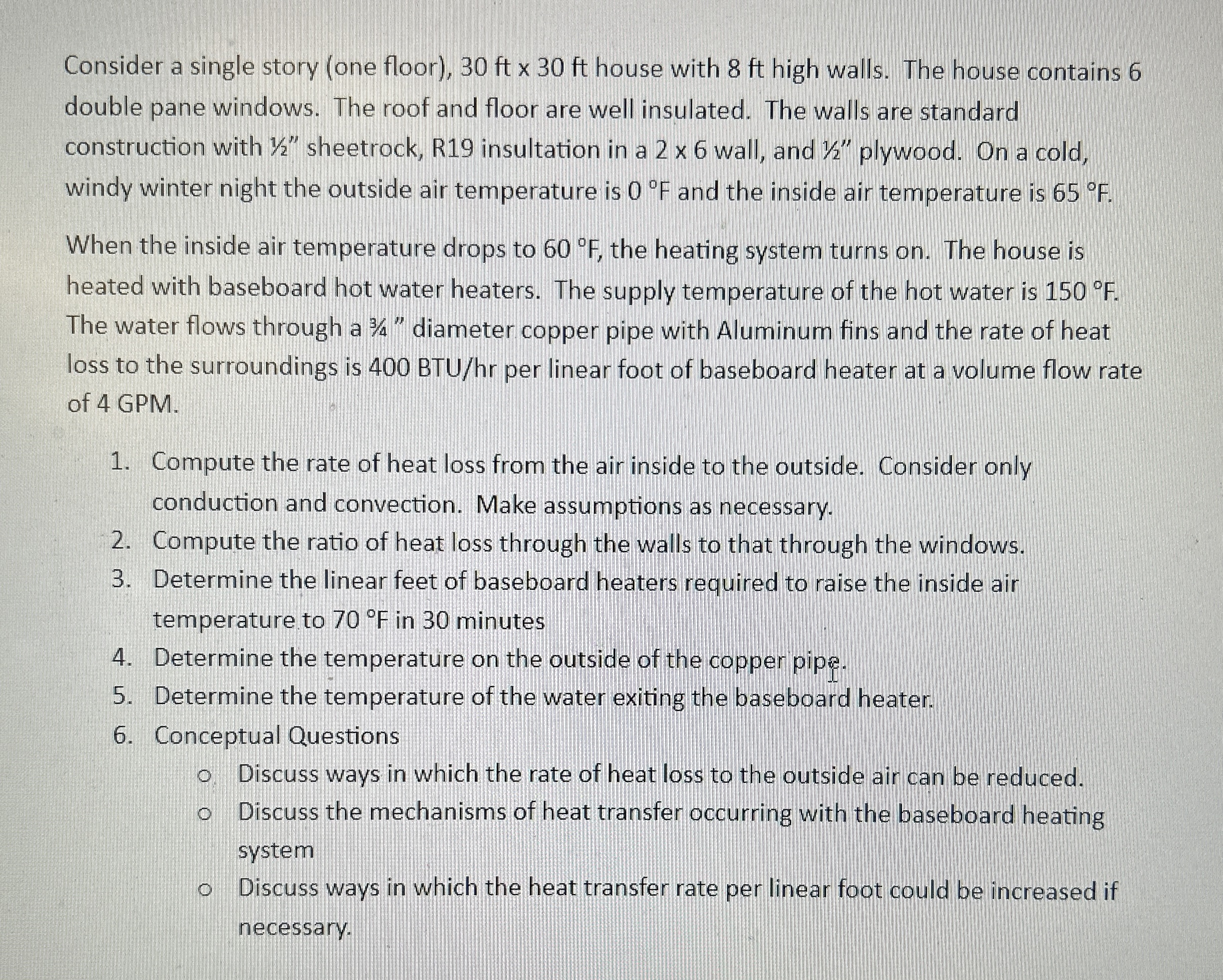 Consider a single story ( one floor ) , 3 0 f t 3