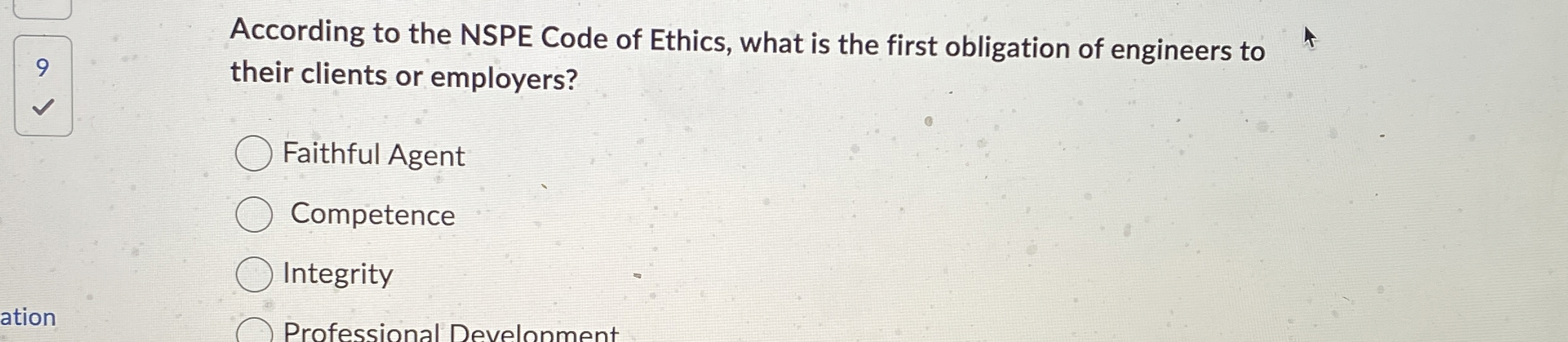 According to the NSPE Code of Ethics, what is the