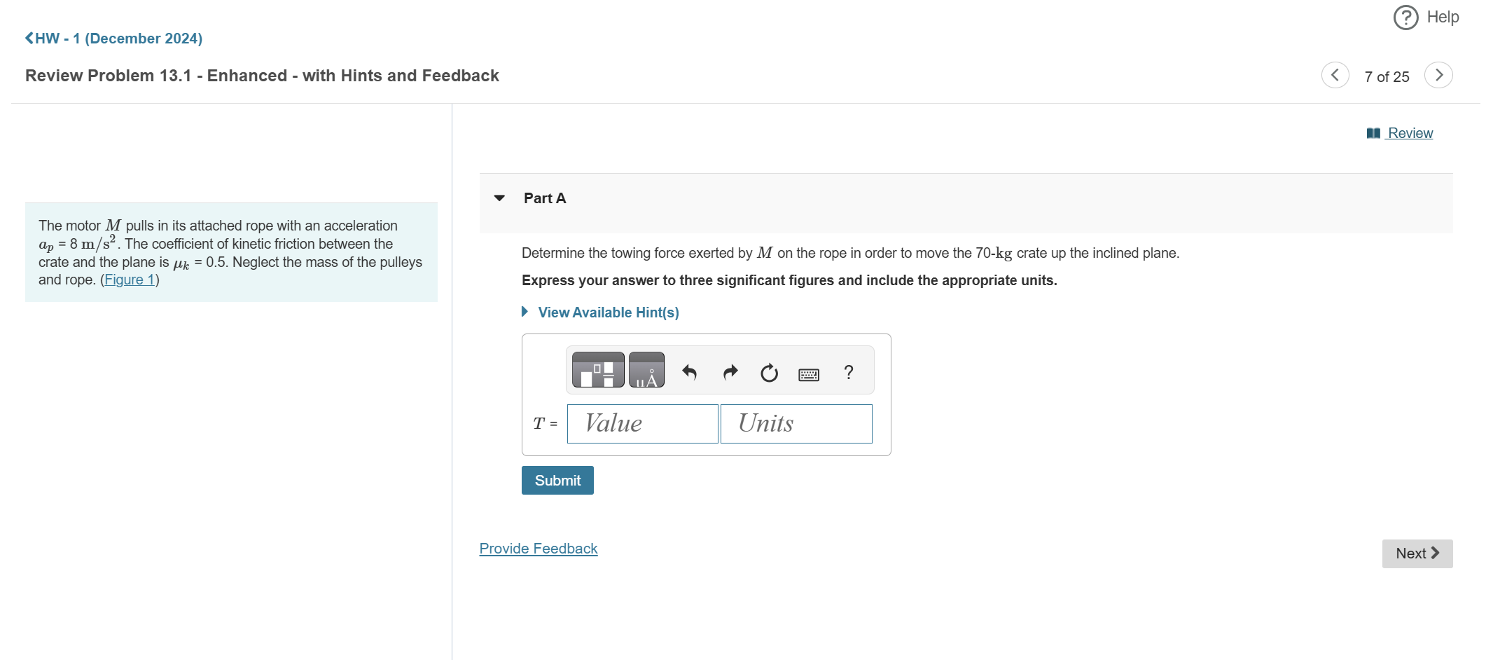 Review Problem 1 3 . 1 - Enhanced - with Hints