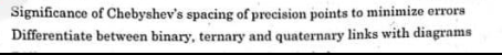 Significance of Chebyshev's spacing of precision