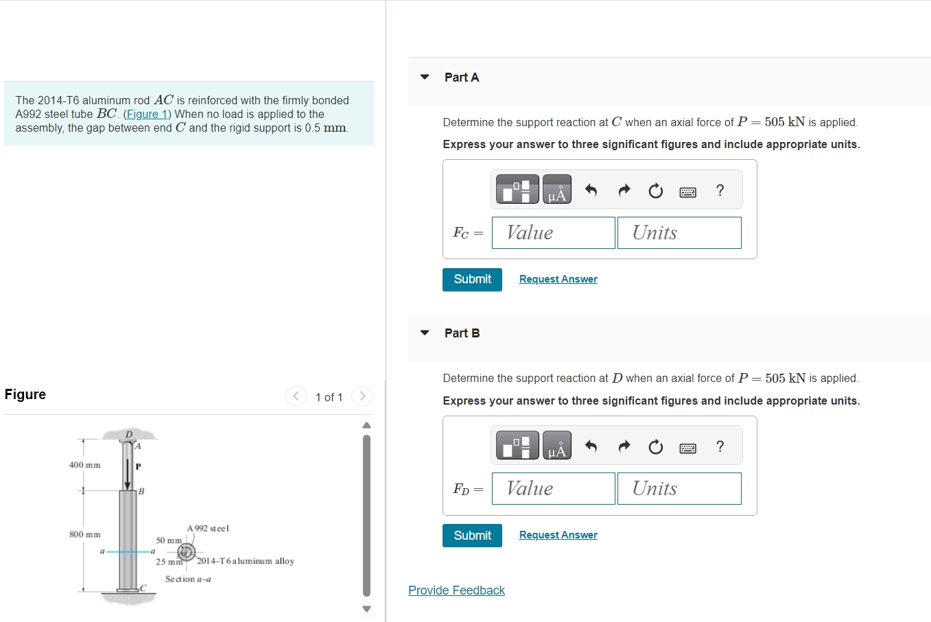 The 2 0 1 4 - T 6 aluminum rod \ ( A C \ ) is