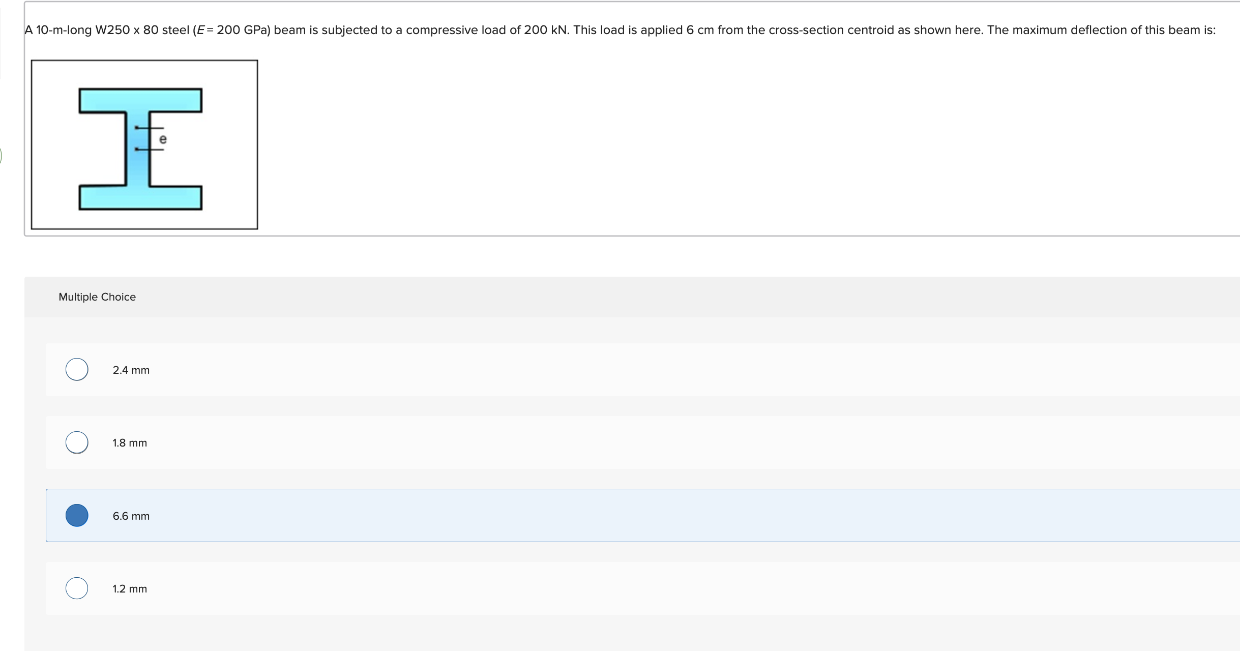 A 1 0 - m - long W 2 5 0 \ ( \ times 8 0 \ )