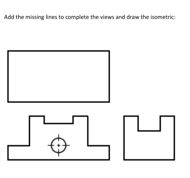 Add the missing lines to complete the views and