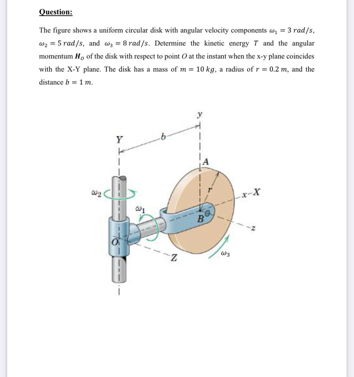 Question: The figure shows a uniform circular