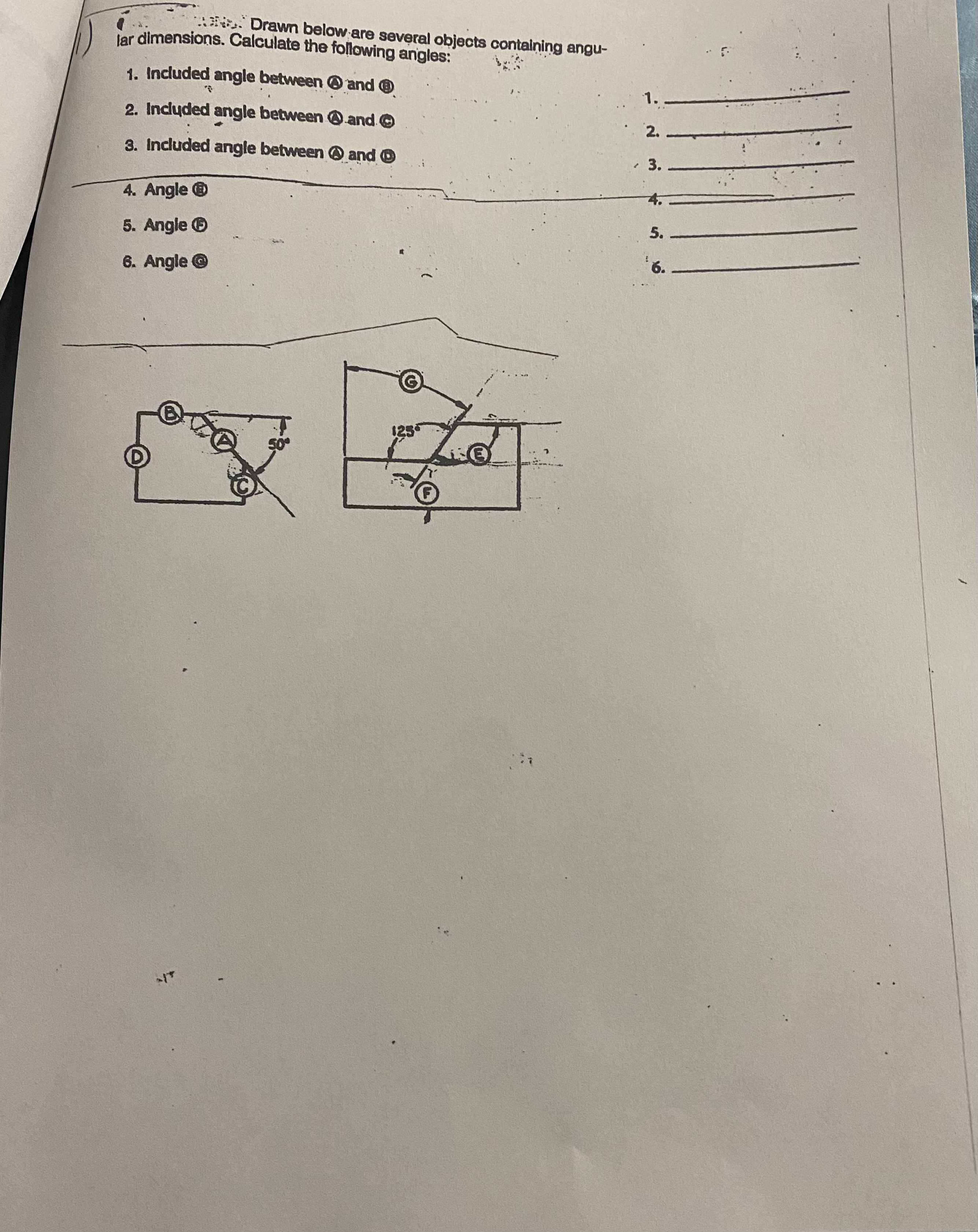 : . Dival ow below are several objects containing