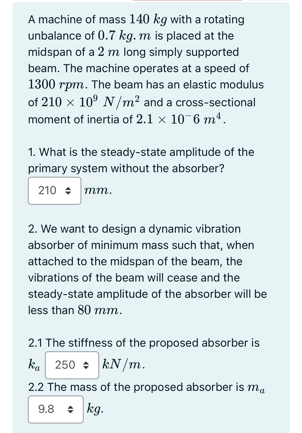 Plzzz help me i have exam A machine of mass 1 4 0
