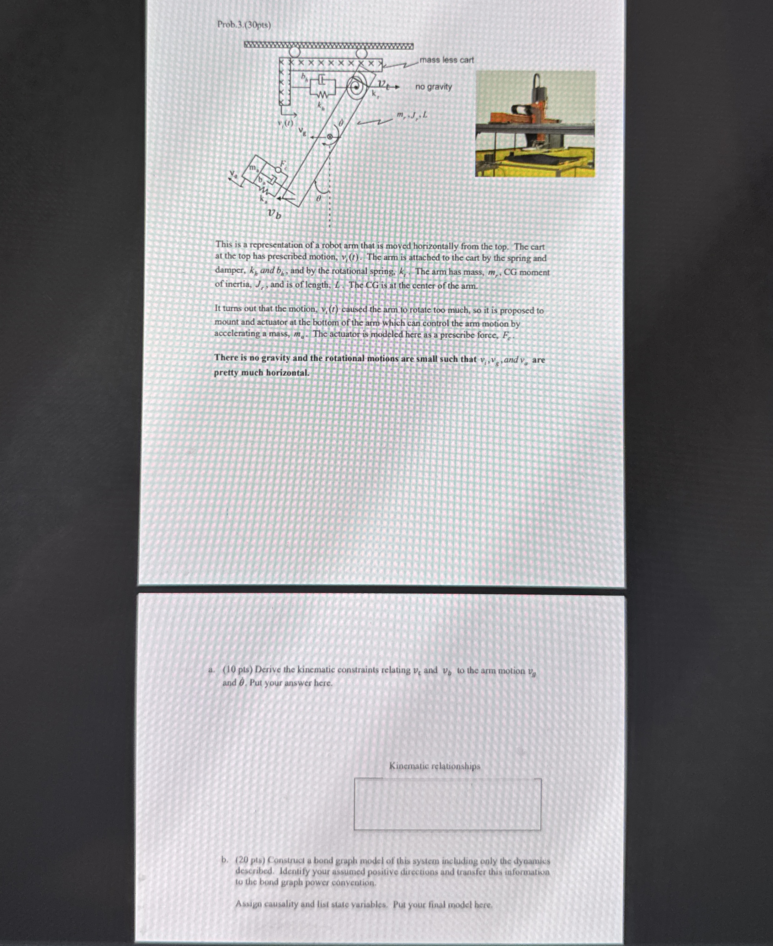 This is a representation of a robot arm that is