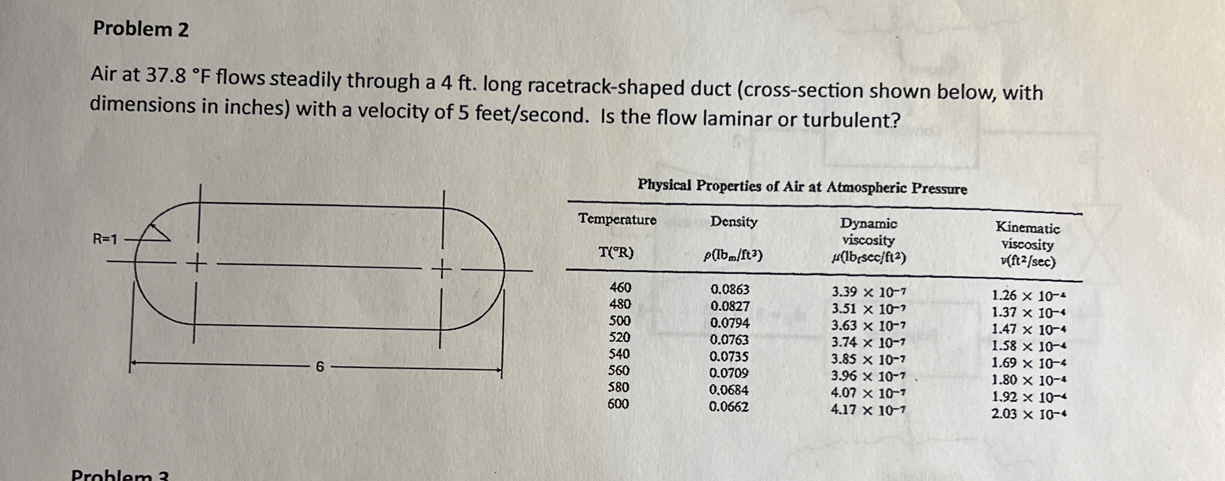 Problem 2 Air at 3 7 . 8 F flows steadily through