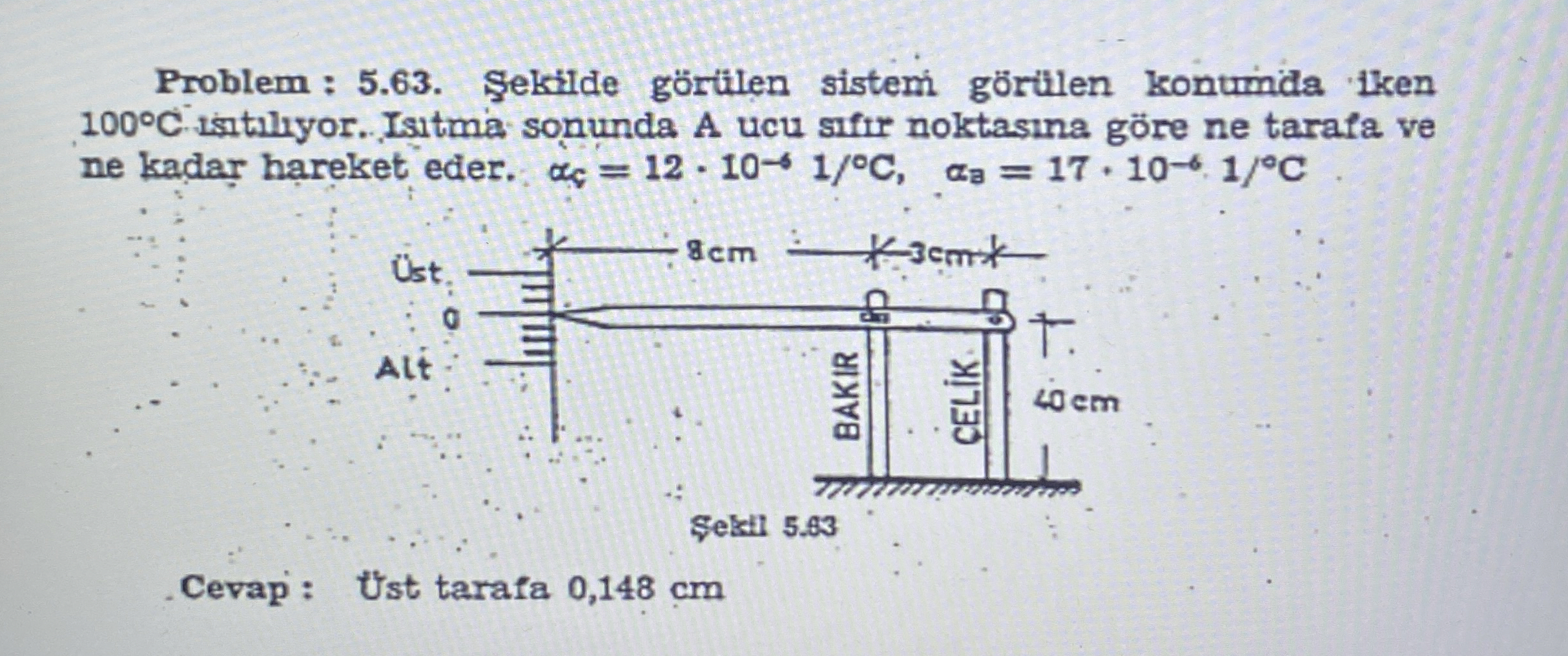 Problem: 5 . 6 3 . ekilde g r len sistem g r len