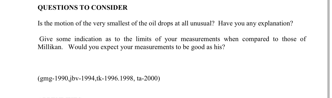 QUESTIONS TO CONSIDER Is the motion of the very