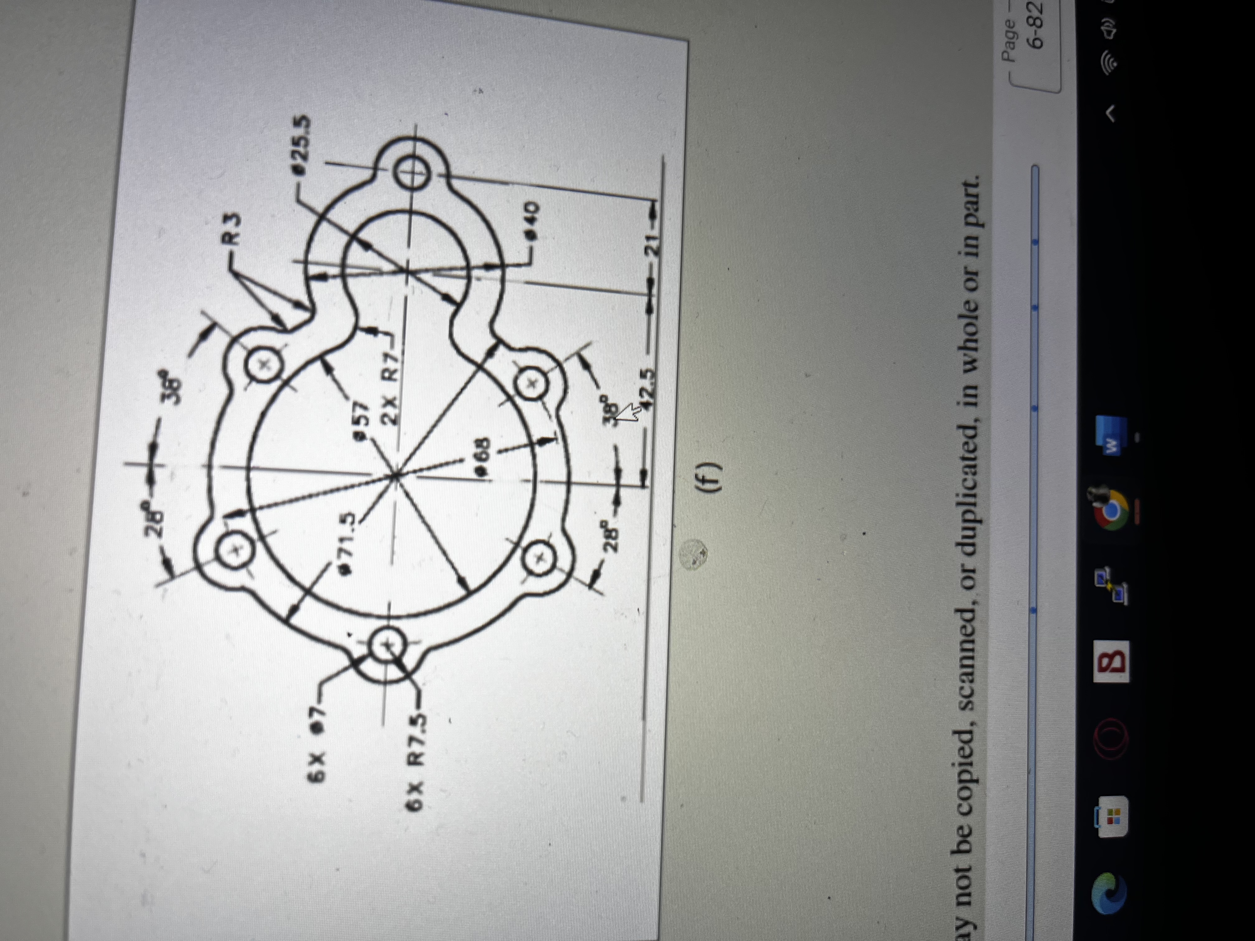 Draw Sketch in solidworks 6 . 1 6 . 1 ( f ) ,