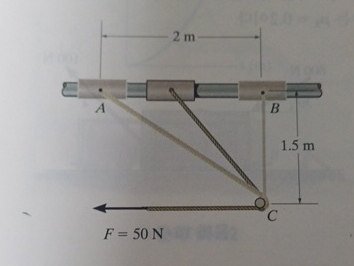 2 . 5 kg joint is pulled by a string wound around